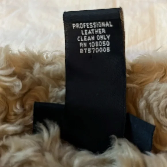 Lane Bryant Penny Lane Jacket Tan/Cream Leather Distressed Size 18/20 - Picture 5 of 16